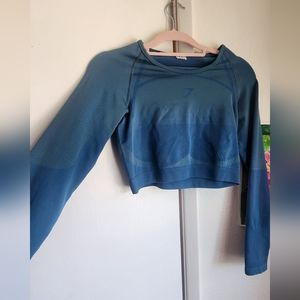 Gymshark cropped lomg sleeve